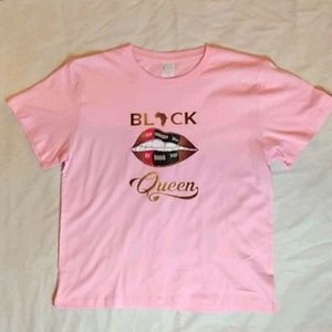 Black Queen tee made by Boston boutique